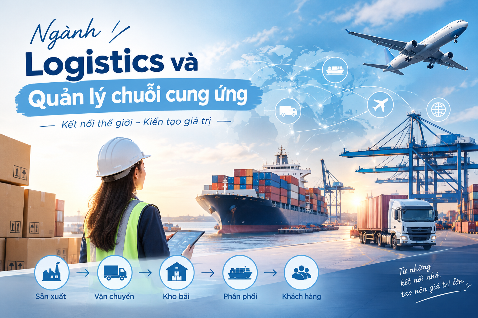 Ngành Logistics và Quản lý chuỗi cung ứng: Học gì, ra trường làm gì?